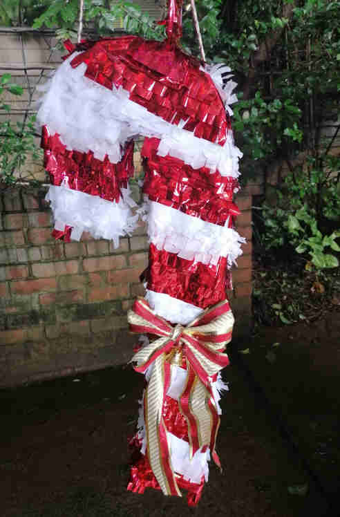 Christmas tree pinata